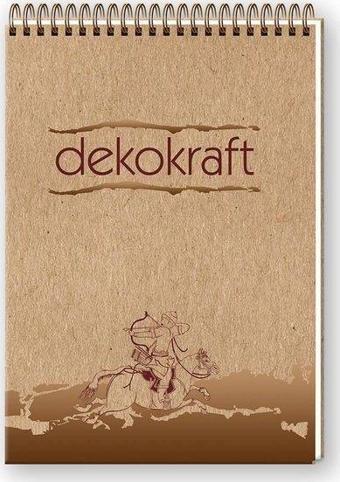 Keskin Color Dekokraft Çizgili Spiralli Bloknot 144001-99