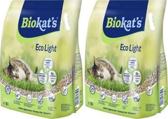 Biokats Pelet Kedi Kumu Eco Light 5 Litre 2'li