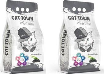 Cat Town Aktif Karbon Kedi Kumu 10 Lt x 2 ADET