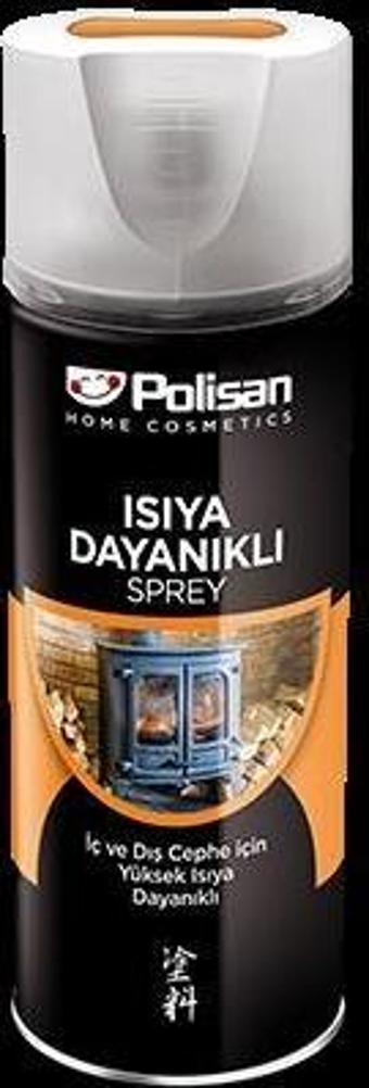 Polisan Isıya Dayanıklı Sprey Boya 400 ml