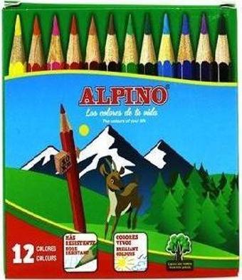 Alpıno 12 Renk 1/2 Kuru Boya Kalemi Al-652-6527
