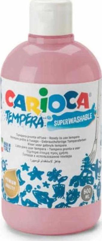 Carıoca Tempera Pembe Yıkanabilir Suluboya 500Ml 40427/09