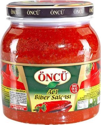 Öncü Biber Salçası Acı 1650 Gr.