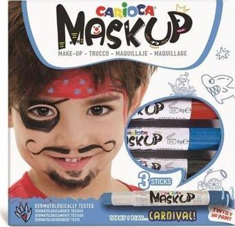 Carioca Mask Up Karnaval 3 Renk Yüz Boyası