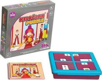 Zet Zeka Keloğlan Puzzle Eğitim Oyunu