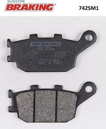 Braking YARI METALİK ARKA FREN BALATASI / YAMAHA / YZF R7 / 700cc / ARKA / 2022-2023