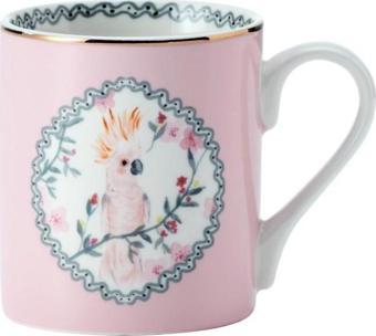 Mikasa Fine China Kakadu Papağan Desenli Kupa 280ml