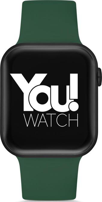 You Watch YF310 Smart Black Green Silicon Kol Saati