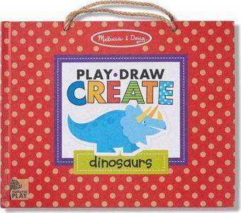 Melissa & Doug Dinozorlar Oyna Çiz Yarat Seti