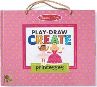 Melissa & Doug Prenses Oyna Çiz Yarat Seti