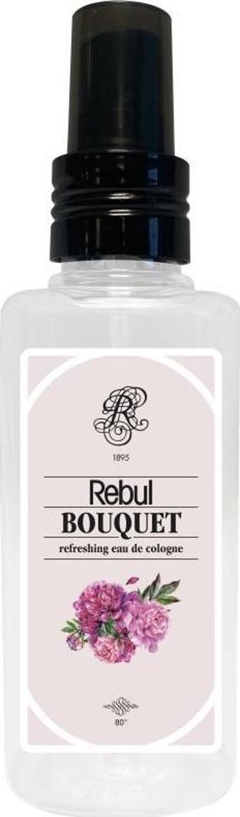 Rebul Bouquet Spreyli Plastik Şişe Kolonya İkili Set 125ML X2