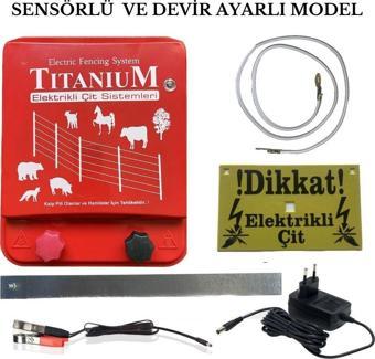 Tıtanium Shock 30KDS Elektrikli Çit Sistemi Domuz Kovucu 30000 Volt