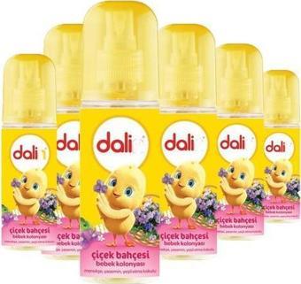 Dalin Bebek Kolonyası Sprey Çiçek Bahçesi 100 ml 6 Adet