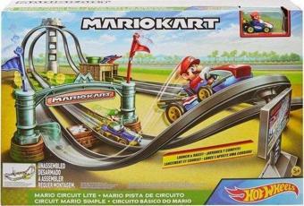 Hot Wheels Mario Kart Çılgın Dönüş Parkuru Yarış Seti