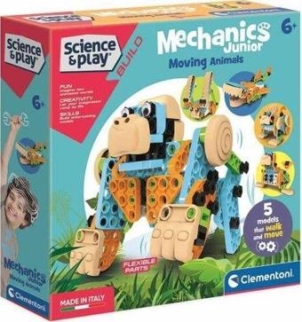 Clementoni 75060 Junior Hareketli Hayvanlar Mekanik Laboratuvarı