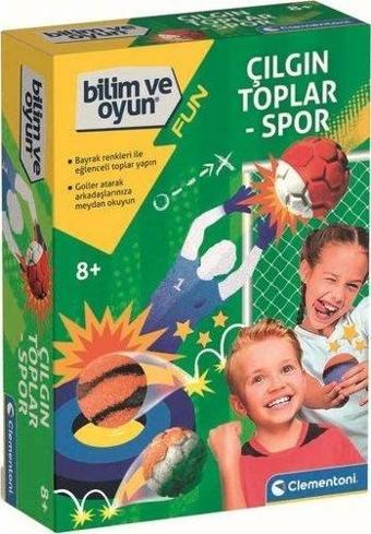 Clementoni 64323 Çılgın Toplar Bilim ve Oyun Seti