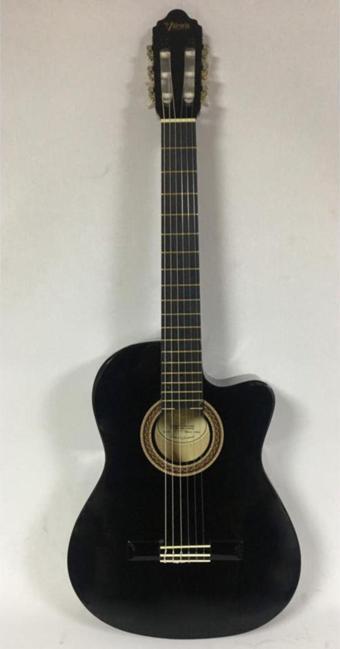 Valencia Vc104Tcvtbk Elektro Klasik Gitar Sap Çelikli 4/4 Siyah