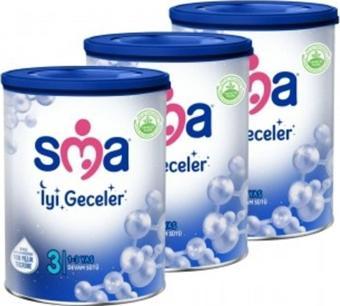 SMA İyi Geceler 3 Devam Sütü 800 gr 3 Adet