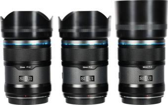 Sirui Sniper F/1.2 Autofocus 3-Lens Kit (Sony E, Siyah)