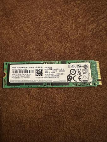 Samsung Mz-vlb1t0a - 1tb M.2 2280 Ngff Pcıe Nvme Gen3x4 Solid State Ssd