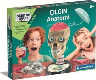 Clementoni 64322 Bilim ve Oyun Çılgın Anatomi