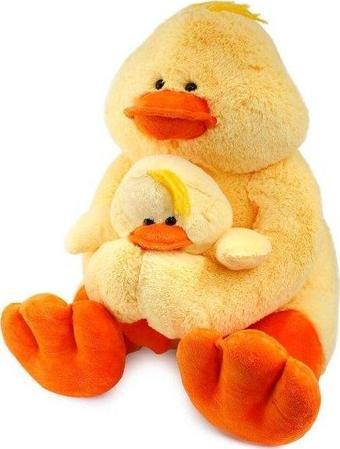 Neco Plush Yavrulu Ördek Peluş Oyuncak 80 Cm