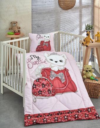 Komfort Home Ranforce Bebek Yorgan Seti %100 Pamuk / V22