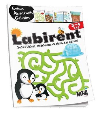 EAG Labirent 3 - 4 Yaş - Kolektif  - Niha Çocuk