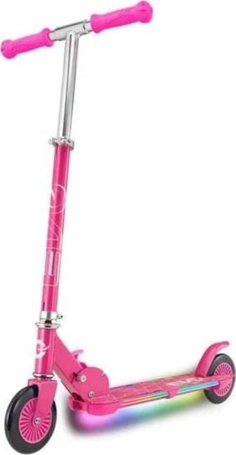 Sunman Evo 2 Tekerlekli Flash Işıklı Pembe Scooter 1437765