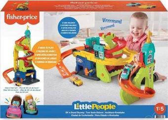 Little People Fisher Price Wheelies Şehri Oyun Seti HBD77