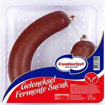 Cumhuriyet Sucukları Cumhuriyet Kangal Fermente Sucuk Vakumlu 300 Gr X 2 Adet