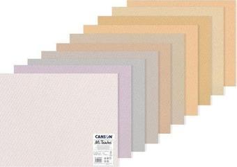 Canson Manipack 10lu Mi-Teintes 50 x 65 Fon Kartonu Pastel Renkler - 31032S137