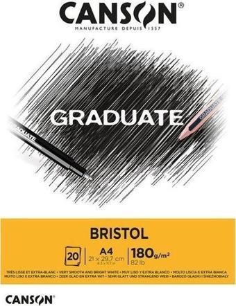 Canson Graduate A4 Bristol Blok - 400110383