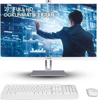 Turbox TAx1328 i5 4440 8GB Ram 256GB SSD 27 inç Full HD Dokunmatik BT Webcam WiFi All in One PC