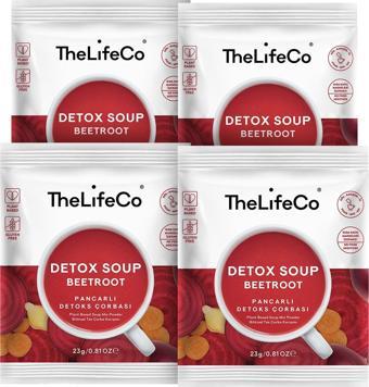 TheLifeCo Beetroot Soup -  Pancarlı Detoks Çorbası (katkısız, glutensiz, vegan) x 4 Adet