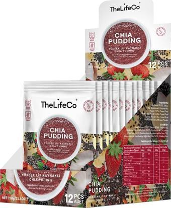 TheLifeCo Chia Pudding 57 gr - 12’li Kutu