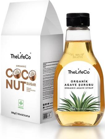 TheLifeCo Doğal Şeker Alternatifleri Paketi (Hindistan Cevizi Şekeri-Agave Şurubu 330gr)