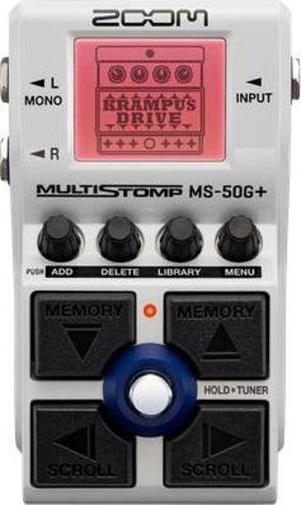 Zoom MS-50G+ MultiStomp Multi-Efekt Pedalı