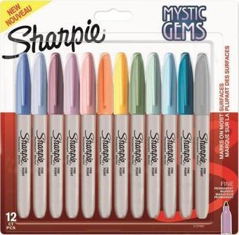 Sharpie 12li Fine Permanent Markör Mystic Gems