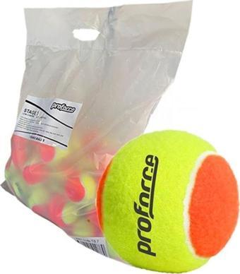 7 Yaş Turuncu Noktalı Tenis Topu 48 Li Paket Tb7