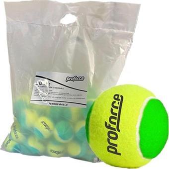 9 Yaş Yeşil Noktalı Tenis Topu 48 Li Paket Tb5