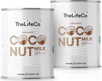 TheLifeCo Organik Hindistan Cevizi Sütü 400 ml x 2