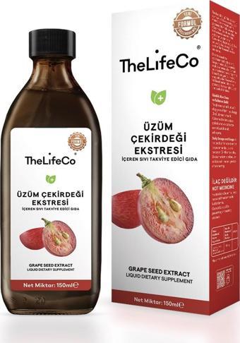 TheLifeCo Üzüm Çekirdeği Ekstraktı 150 ml