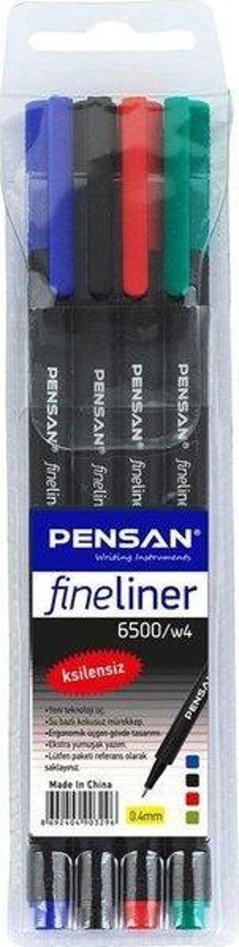 Pensan Fineliner 4lü Set