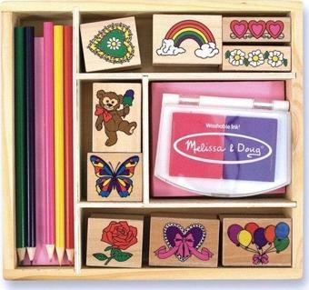 Melissa & Doug Ahşap Baskı Seti - Arkadaşlık