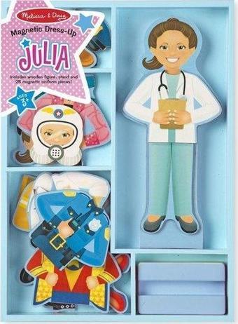 Melissa & Doug Ahşap Mıknatıslı Giydirme - Julia