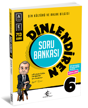 Eker Test 6 Sınıf Din Kültürü Dinlendiren Soru Bankası  - Eker Test Yayınları