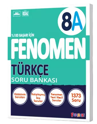 Fenomen Okul 8 Sınıf Türkçe A Soru Bankası LGS - Fenomen Yayıncılık