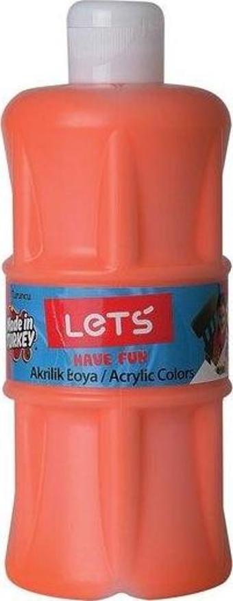 Lets Akrilik Boya 500 ml Turuncu L-5302