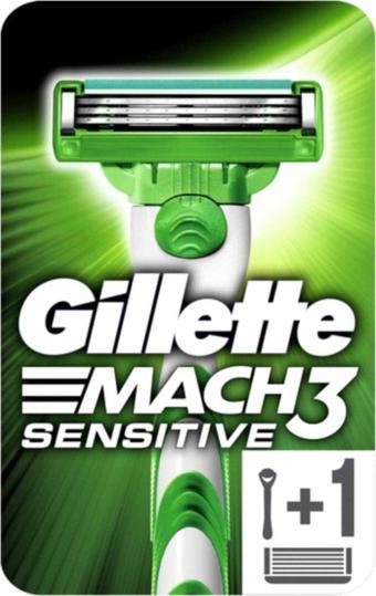 Gillette Mach 3 Sensitive Tıraş Makinesi
